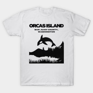 Orcas Island PNW Grunge Aesthetic T-Shirt